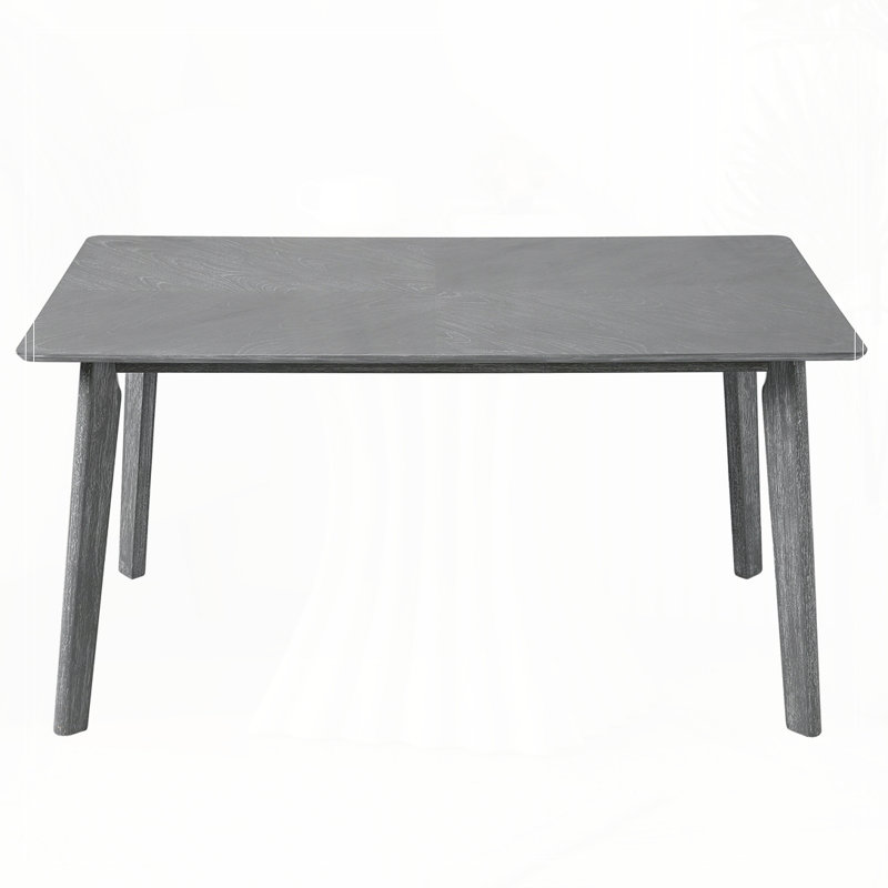 Dining Table, Kitchen Room Table For 6, Gray