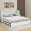 Grand lit escamotable avec tiroir et port USB-193347018