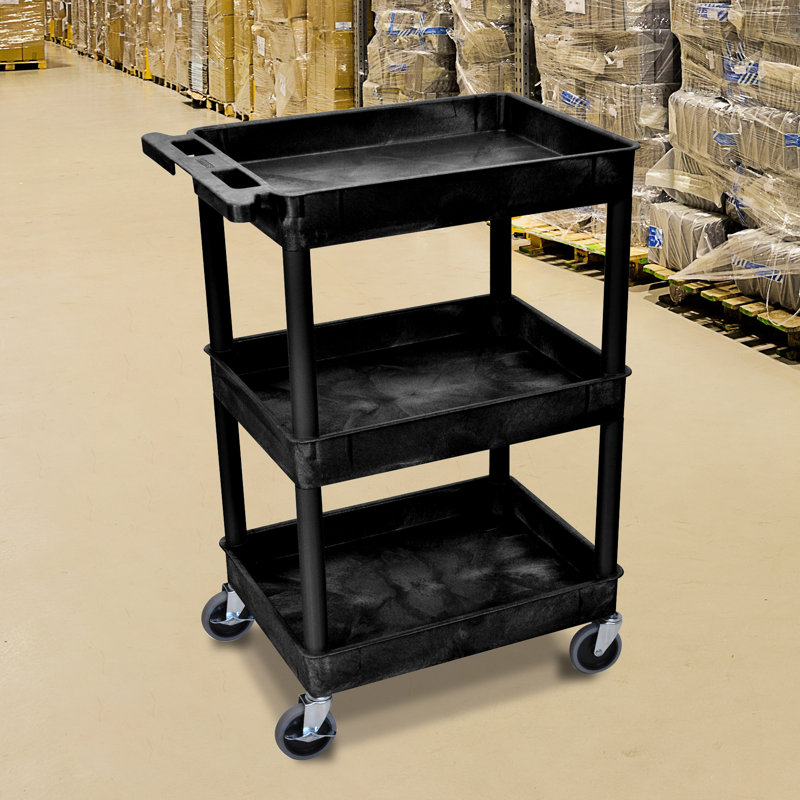 Tuffy Utility Cart, Black