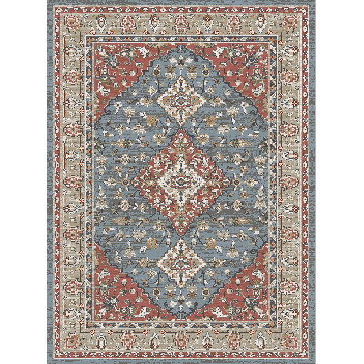 Plymouth Altan Blue Traditional Oriental Area Rug