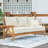 Cotesfield 77.5'' Wide Outdoor Teak Patio Sofa with Cushions-365949020