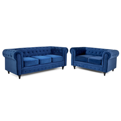 Katherin 2 - Piece Velvet Living Room Set