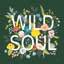 «Wild Garden I Green» par Laura Marshall - reproduction d'art sur toile tendue-333758981-311037908-311037870