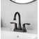 Centerset 2-handle Bathroom Faucet with Drain Assembly