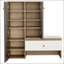 Banc de rangement polyvalent pour chaussures avec tablettes réglables pour l'organisation de la maison et la commodité du vestibule