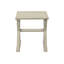 Table d'appoint, table de bout, table d'appoint, carré, table de chevet, chambre à coucher, lampe, placage blanc antique, transitionnel-774219351