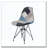 Patchwork Accent Chair Dining Armchair