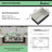 33" Drop-In 16 Gauge Stainless Steel Kitchen Sink with Waterfall Faucet