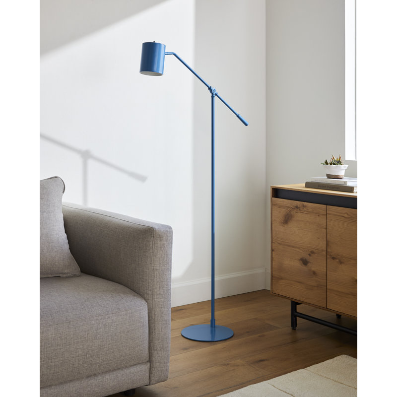 Earmon Floor Lamp, Blue