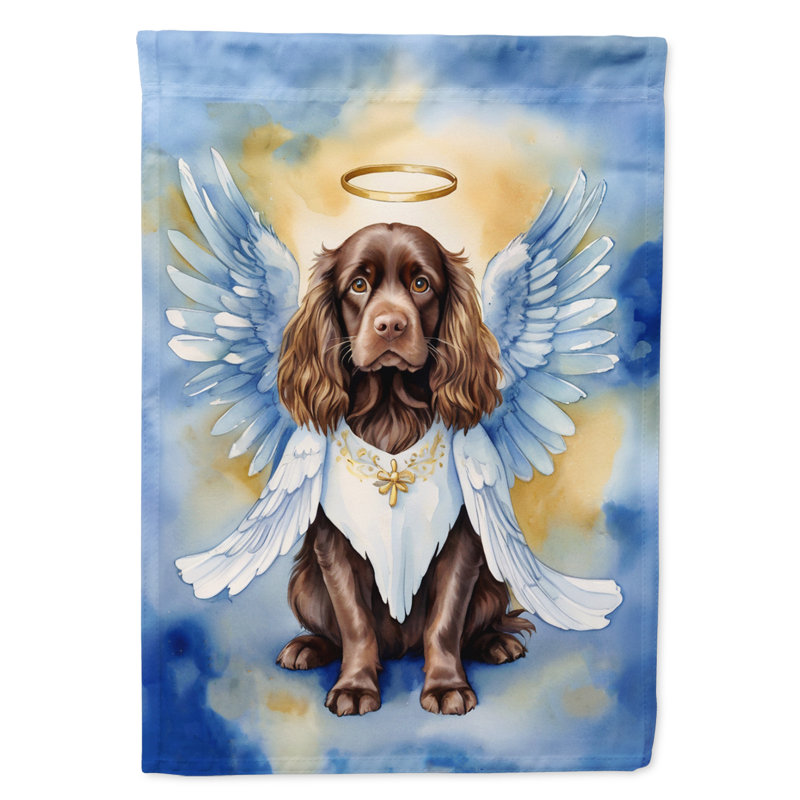 Drapeau Sussex Spaniel My Angel Garden