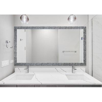 Thibault Wood Flat Mirror