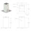 Menchen Metal Post Kit/System for Posts-549148700