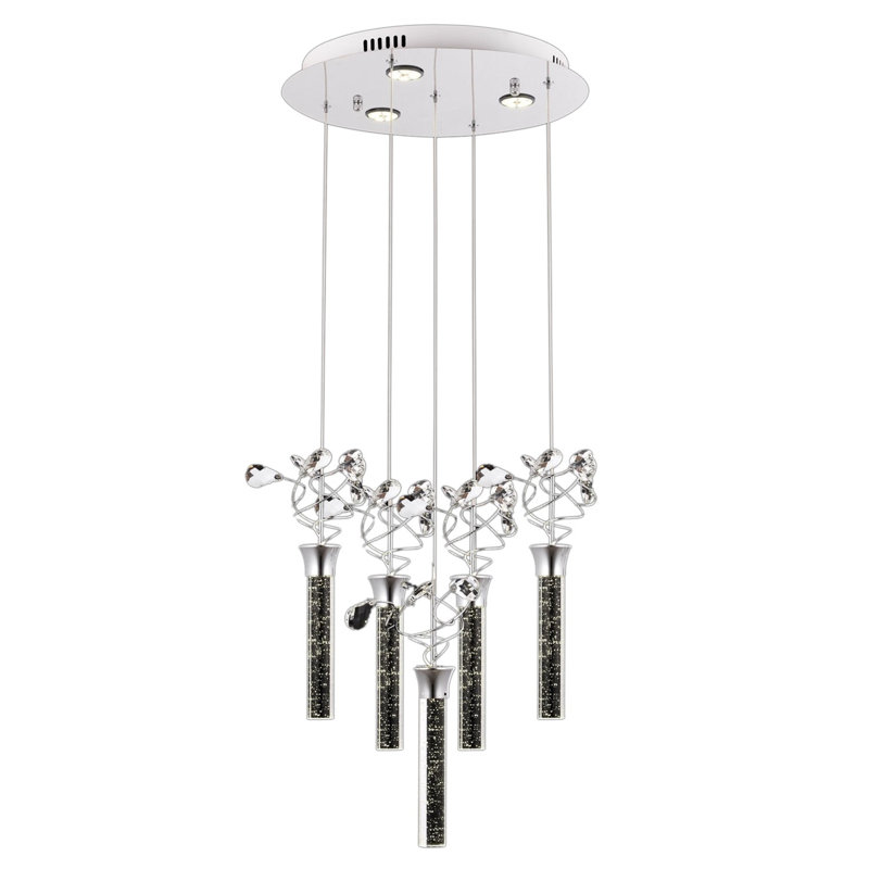 Harney 5 - Light Cluster Pendant, Gold
