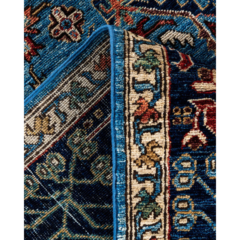 Serapi One-of-a-Kind Rectangle 6'1" X 9'4" Hand Knotted Area Rug