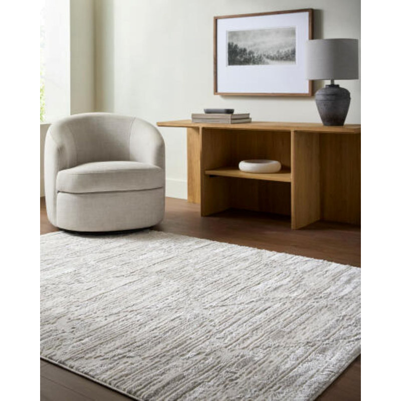 Tidus Chevron Indoor Rug, Rectangle 5'3" x 7'