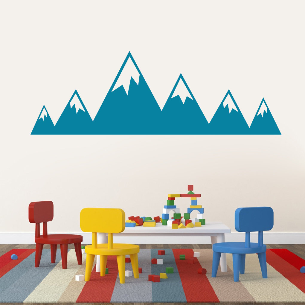 Sweetums Wall Decals Mountains Wall Decal