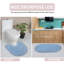 Tapis de bain réversible 100% coton lavable à la machine Hampton (ensemble de 2)-1770885669