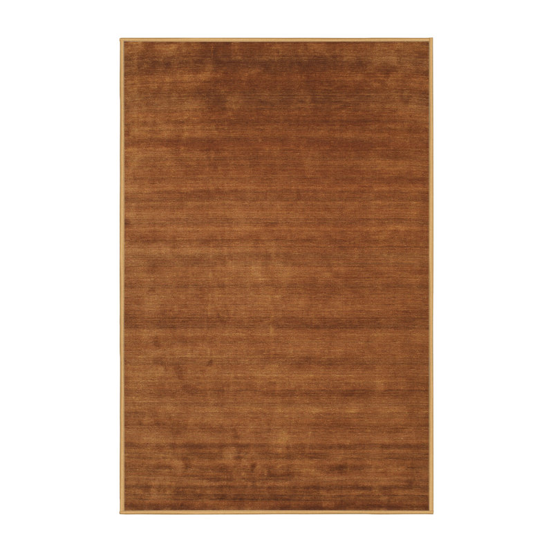 Tapis contemporain brun, Rectangle 8 pi x 12 pi