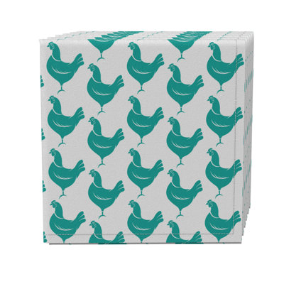 Cotton Twill Animals/Nature Square Napkin