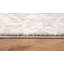 Tapis intérieur / extérieur 4 pi x 6 pi (3 pi 9 po x 5 pi 6 po) gris / beige à motif damas patiné Adrian-2019258580