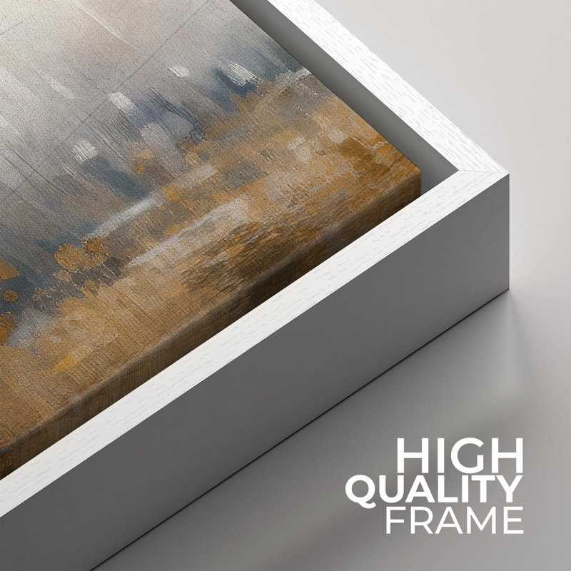 Or jaune, trembles, automne, bouleau, forêt, nature, paysage, illustrations, art moderne, minimaliste, H 24 po x l 24 po