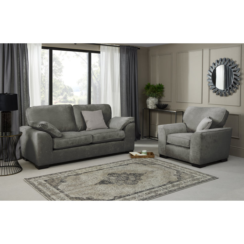 Litvak 2 - Piece Living Room Set, Grey