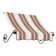 Awntech Charleston Acrylic Fabric Awning with Iron Scroll Arms