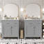 Ensemble de meuble-lavabo gris 60 po-1064625529
