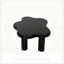 Table basse élégante en forme de nuage avec 4 pieds ronds, spacieuse et durable pour les salons modernes-129149153
