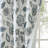 Jacquard Printed Room Darkening Curtain Panel