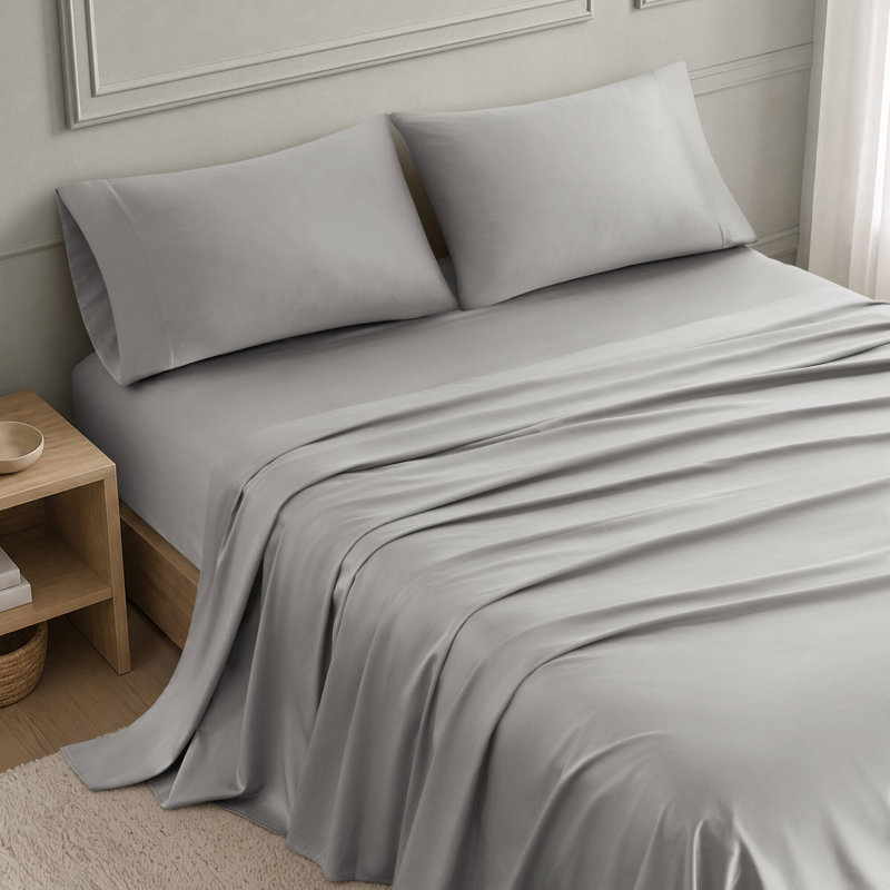 Ensemble de draps en coton Tencel, Cal King, Harbour Mist