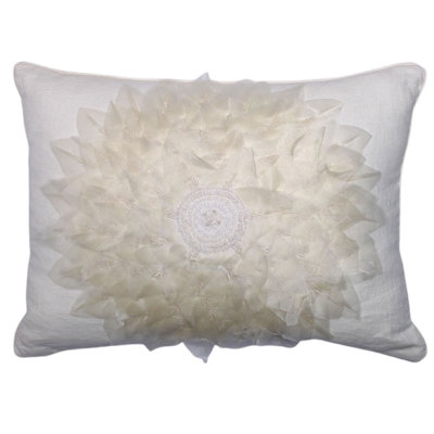 Dahlia Lumbar Pillow Cover & Insert