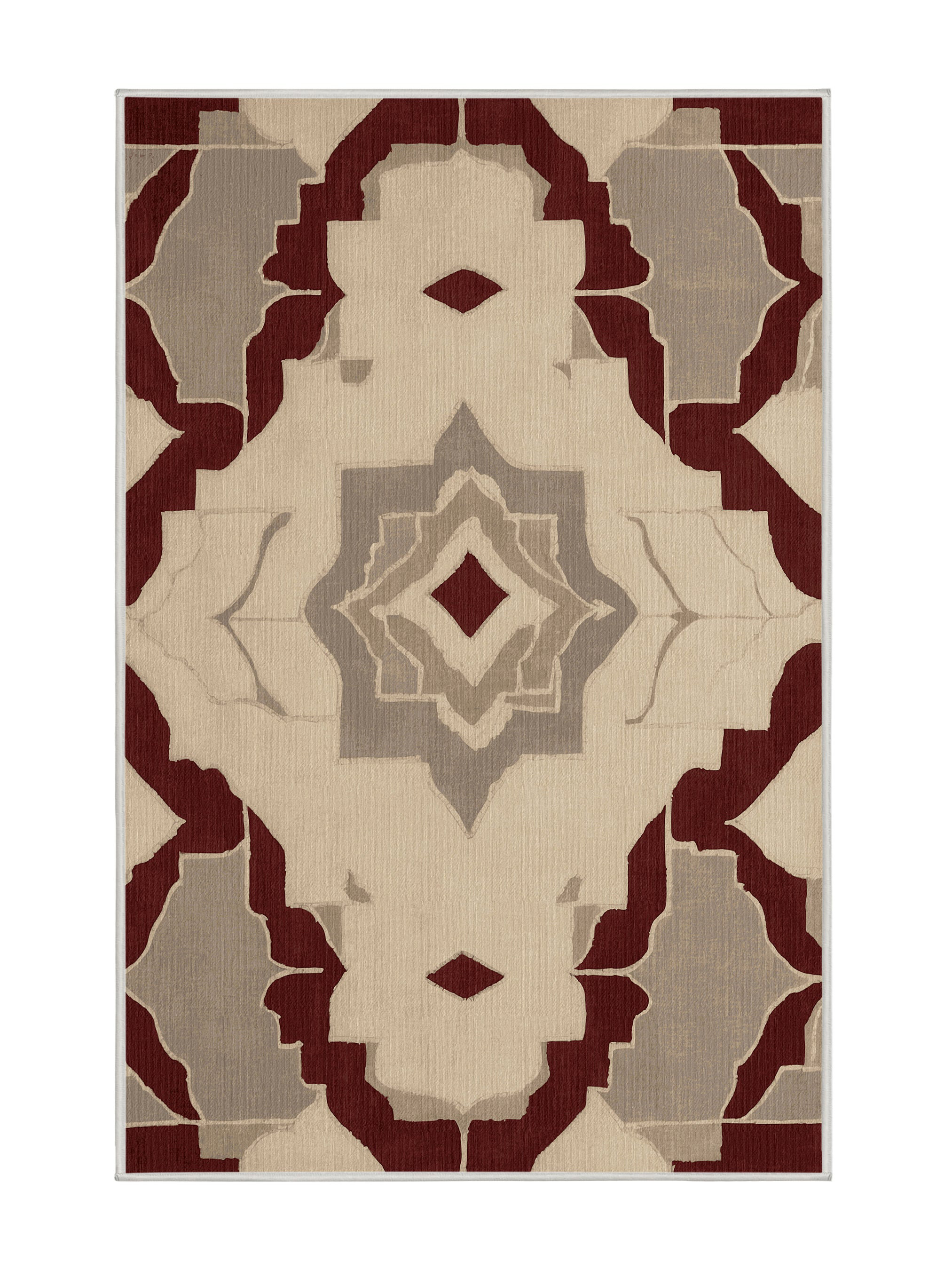 Orren Ellis Curved Precision Rug | Wayfair