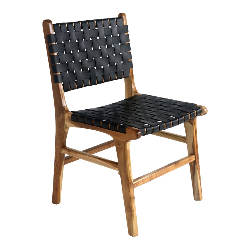 Ranlo 48cm H Solid Wood Side Chair