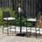 Bahoque Polyethylene (PE) Wicker Outdoor 29.5'' Bar Stool with Cushion