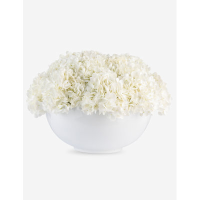 Lumi Large Realtouch Hydrangea Centerpiece