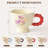 4-Pack Flower Handle Coffee Cups-961840454
