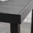 Outsunny Outdoor Dining Table For 4 Person, Square, Aluminum Metal Legs For Garden, Lawn, Patio