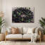 Art mural en métal fruit framboise noir mauve-952699160