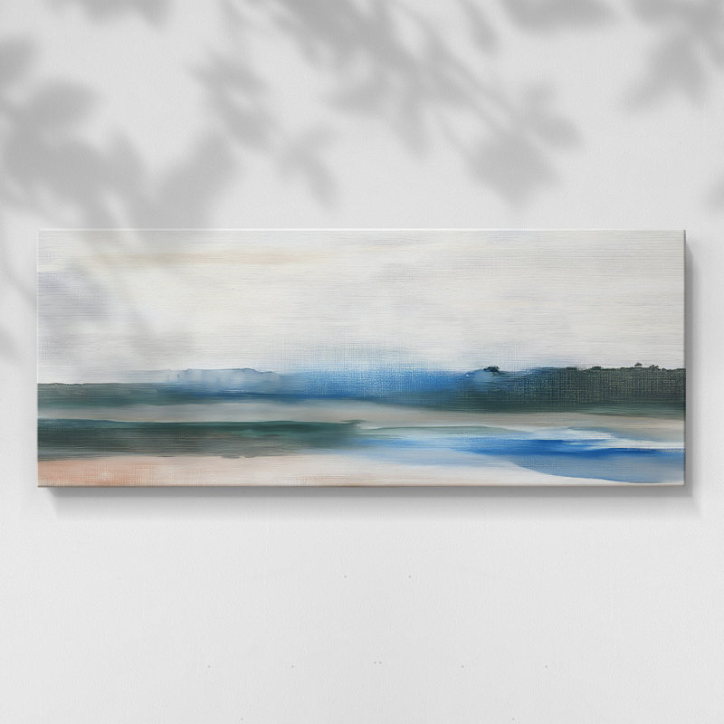 Abstrait 10 # XXXVI-Wide Gallery, toile tendue, H 20 po x l 50 po