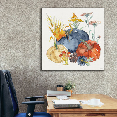 Toile épique Graffiti «Fall Flair 3» par Anne Tavoletti, 18 po x 18 po