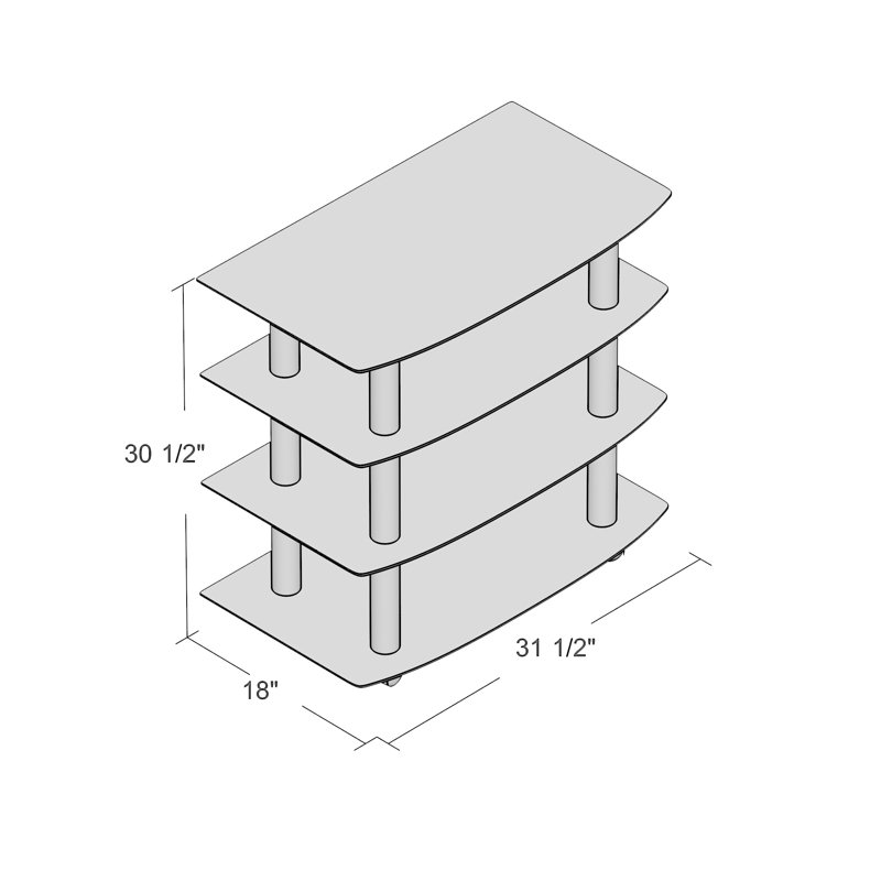 Chason TV Stand for TVs up to 40"