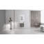 Meuble-lavabo de salle de bain avec lavabo 22 po pour petite salle de bain, meuble-lavabo flottant avec porte à fermeture en douceur-113178353
