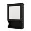 Rangement mural de salle de bain de 20 pouces avec miroir, armoire compacte avec porte, armoire à pharmacie à miroir mince pour espaces restreints-1195997410
