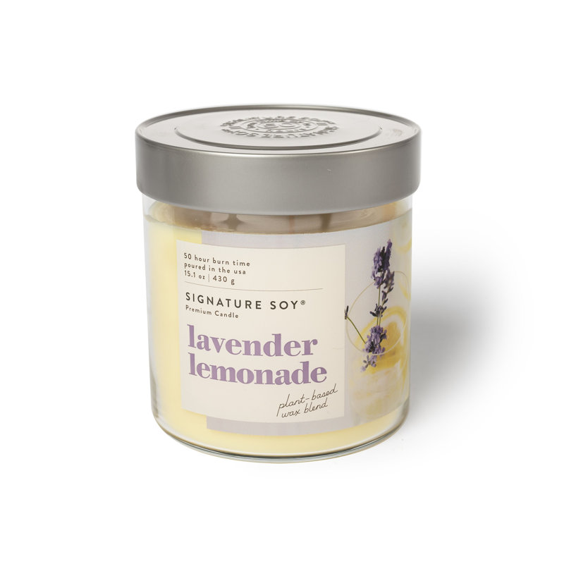 Bougie parfumée avec limonade Signature