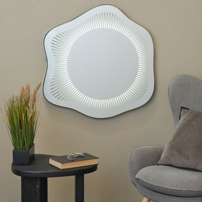 Miroir mural en verre