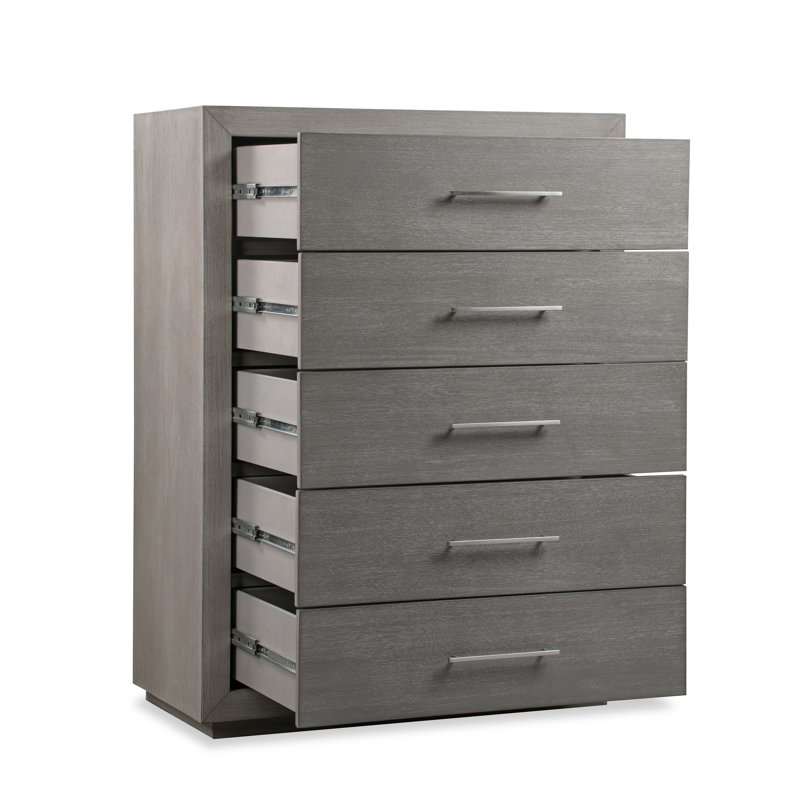 Commode 5 tiroirs Maseo en minéral (2024)