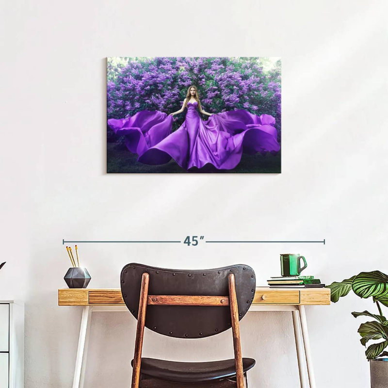 Sholleworth jolie comme des lilas, H 20 po x l 30 po