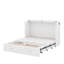 Lit escamotable mural Murphy avec tiroir et ensemble de prises et de ports USB-2021044711-2021044709