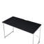 Bureau de meuble-lavabo noir et chrome-1868059622